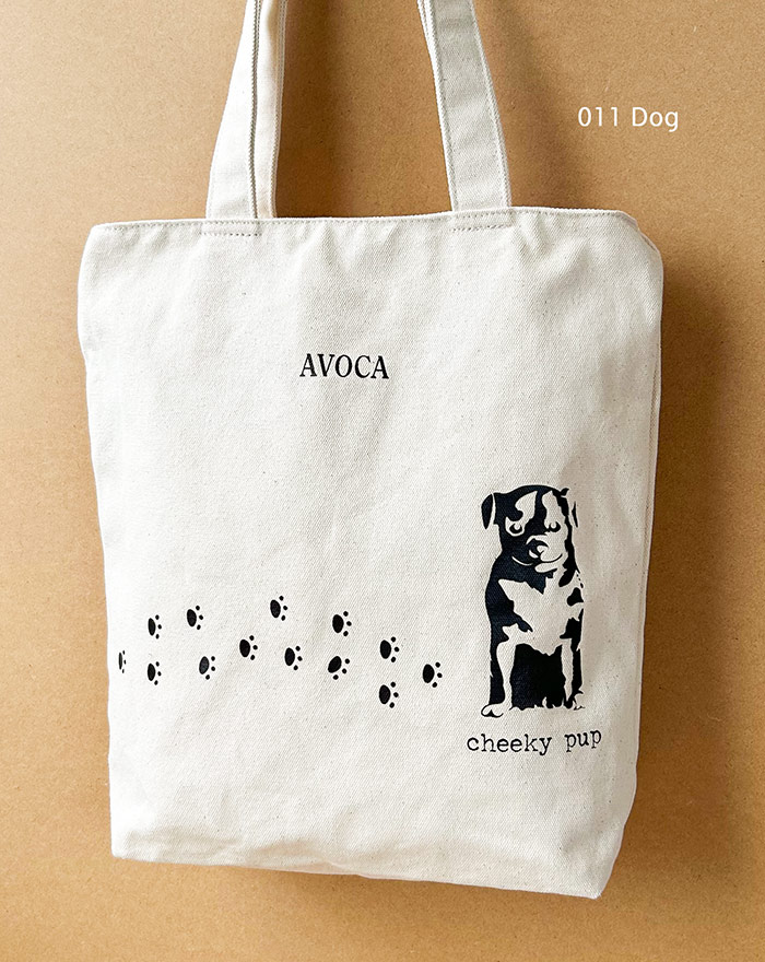 トートバッグ AVOCA シンプル ロゴ レディース メンズ A4 大きい