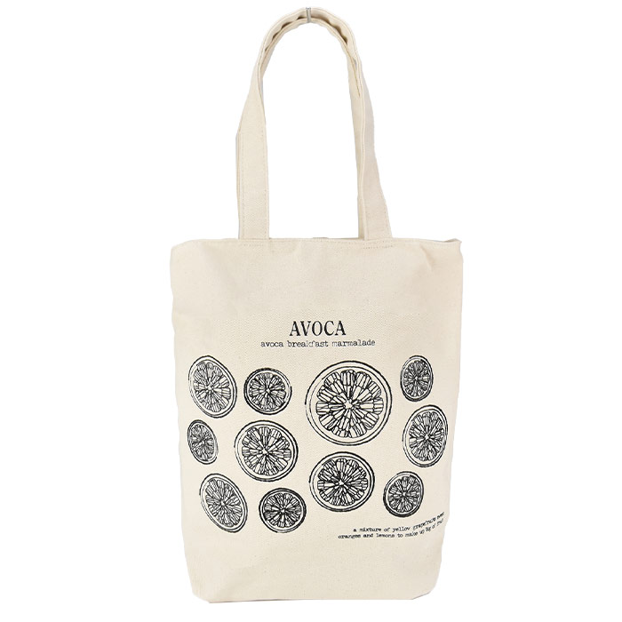 トートバッグ AVOCA シンプル ロゴ レディース メンズ A4 大きい