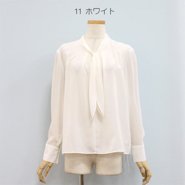 Ballsey ボールジー TOMORROWLAND トゥモローランド 11-01-61-01003 プリマべーラ デシン タイ ブラウス | Ballsey | 01