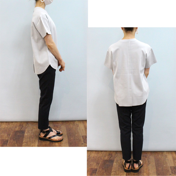 Dignite collier 20%OFF ディニテ コリエ 80990215 裾切替 半袖