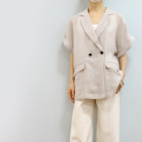 Dignite collier 30%OFF ディニテ コリエ 80255116 麻 ワイド