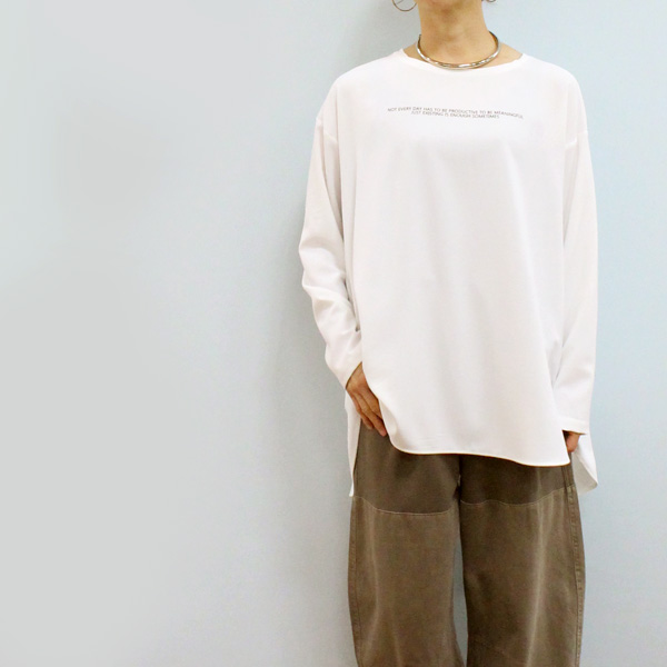 30%OFF Dignite collier ディニテ コリエ 80256306 ロゴ T ブラウスの