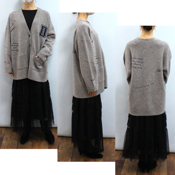 30%OFF Dignite collier ディニテ コリエ 80256571 刺繍 ニット