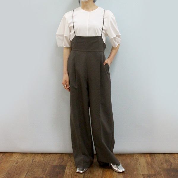 美品 ✨トゥモローランド マカフィー 定価2,6万円 オールインワン サロペット ▽美品 トゥモローランド マカフィー 定価2,6万円