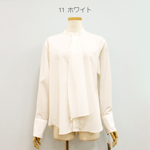 MACPHEE マカフィー TOMORROWLAND トゥモローランド 12-01-54-01134 コットン ブロード タイ ブラウス | MACPHEE | 01