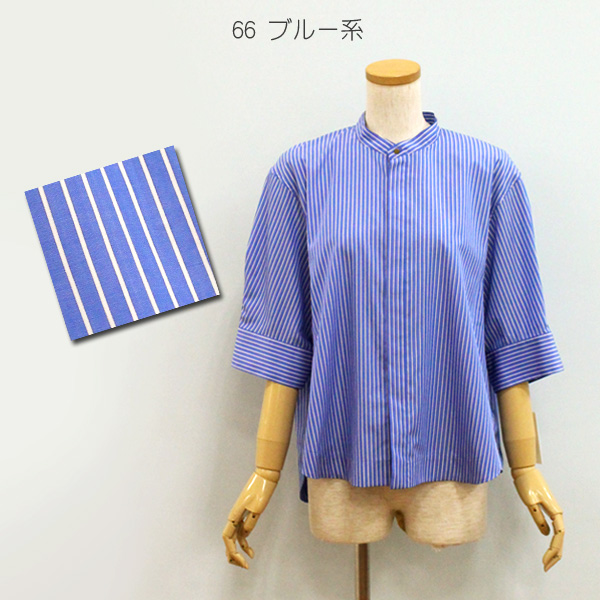 MACPHEE - マカフィー トゥモローランド 21AW コットンブロード ハーフスリーブシャツ MACPHEE（マカフィー） TOMORROWLAND トゥモローランド 12-01-62-01403