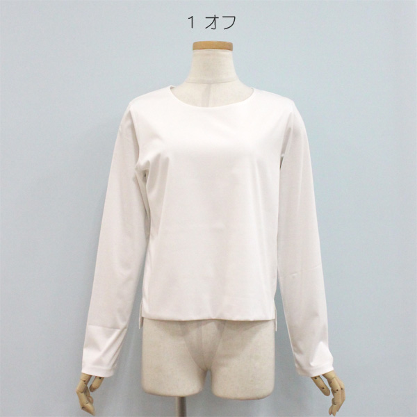 marie d'or マリードール 5017 クルーネック 長袖 カットソー | MARIED'OR | 01