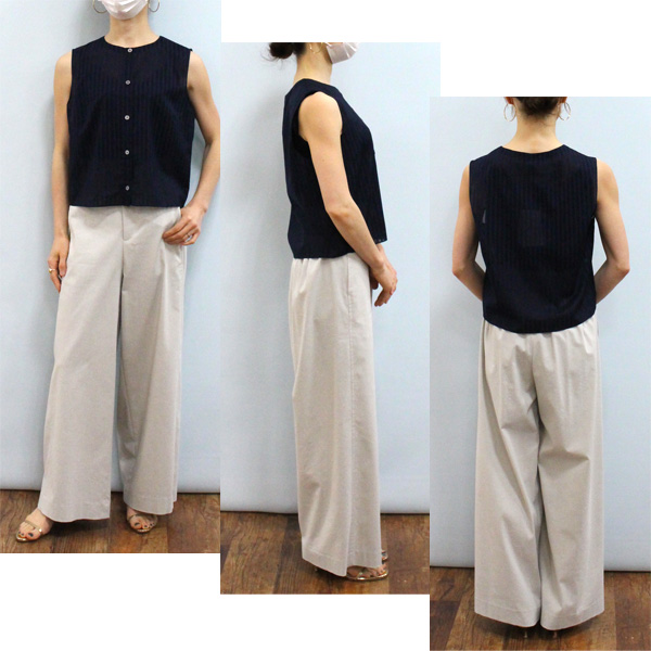theory（セオリー） 30％OFF Theory 5108220 リニアコットン ボタン 