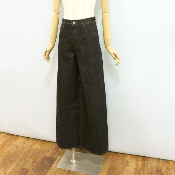 Theory セオリー デニム ワイドジーンズ 24 35,200円の商品 theory（セオリー） 30%OFF Theory 5406410 リジッド デニム ワイド