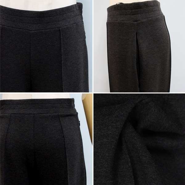 30%OFF Theory セオリー 6106005 ダブル ニット ピンタック パンツ