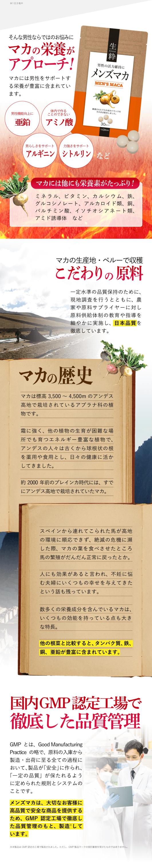 MENS' MACA(メンズマカ) 説明文2