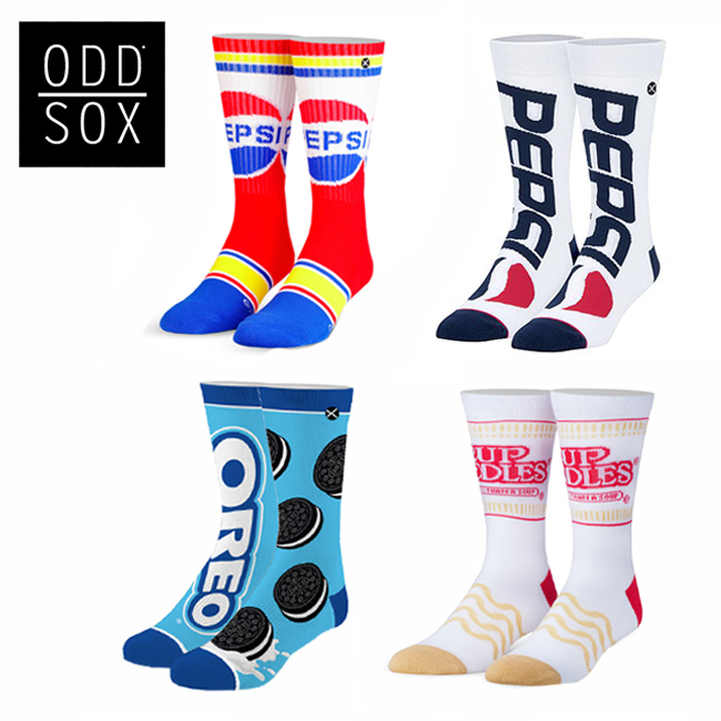 ODD SOX オッドソックス くつした 靴下 キャラクター 柄