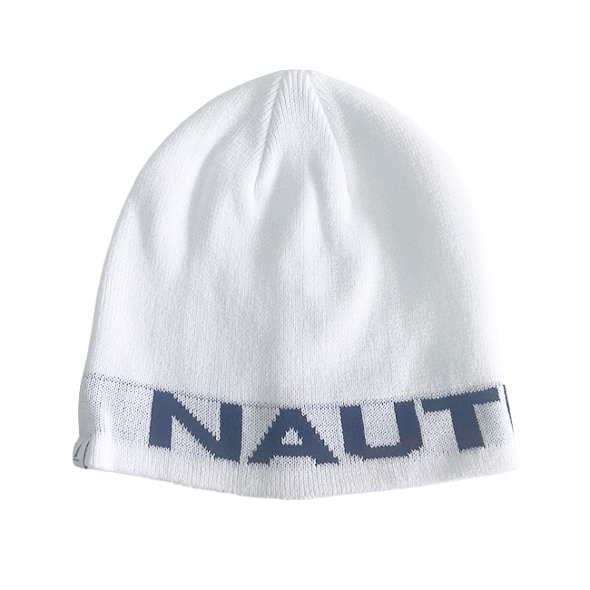 NAUTICA ノーティカ ニット帽 ニット 帽子 ビーニー ニットワッチ ロゴ コットン | NAUTICA | 01