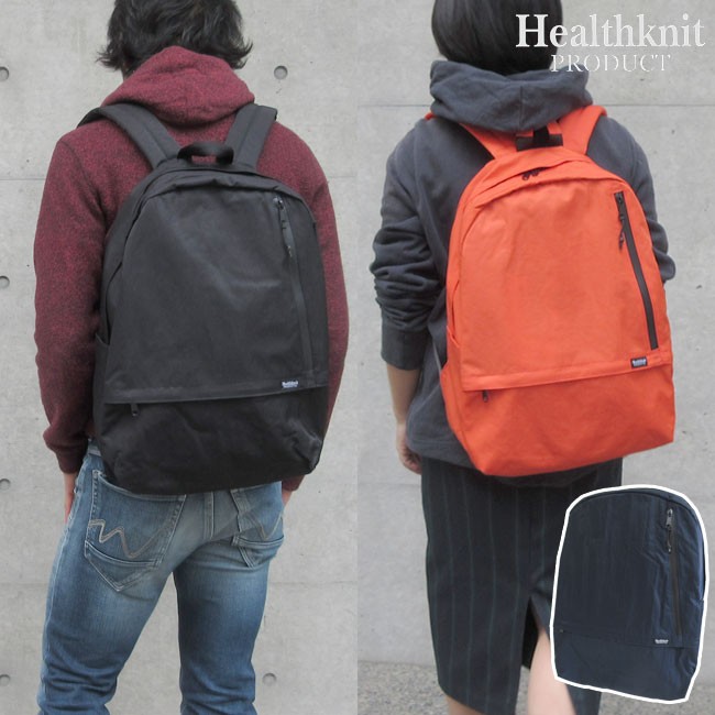 リュック Healthknit　ヘルスニット レディース メンズ バッグ　撥水　止水ファスナー　パソコンリュック　背面ポケット Healthknit（ヘルスニット） リュック レディース メンズ バッグ 撥水