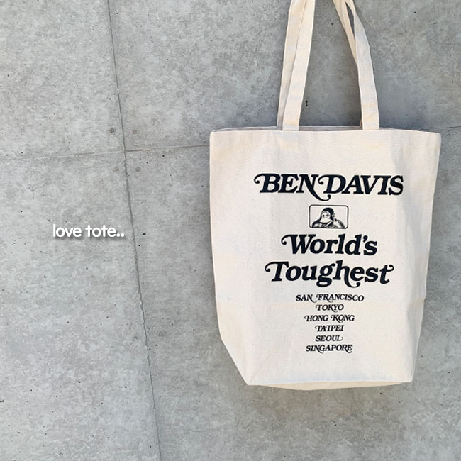 BEN DAVIS ベンデイビス トートバッグ トートバック 肩掛け エコ