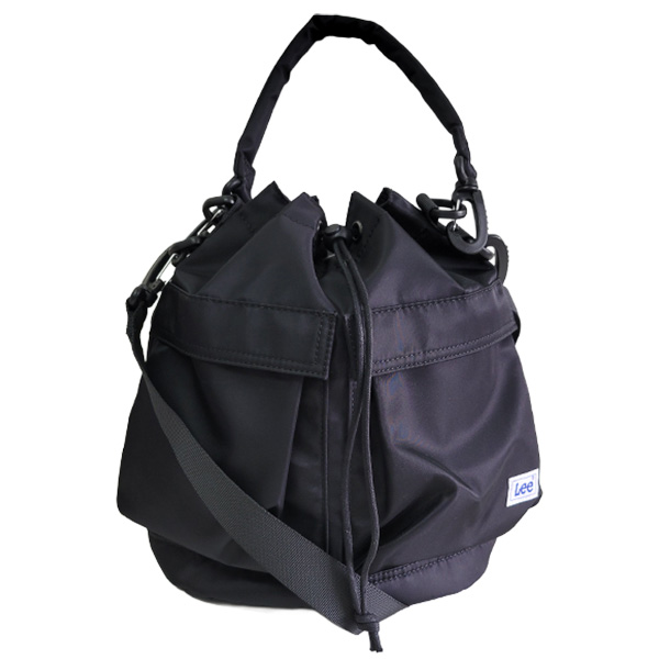 Lee（リー） 2WAY 巾着バッグ ナイロン 巾着型 ショルダーバッグ