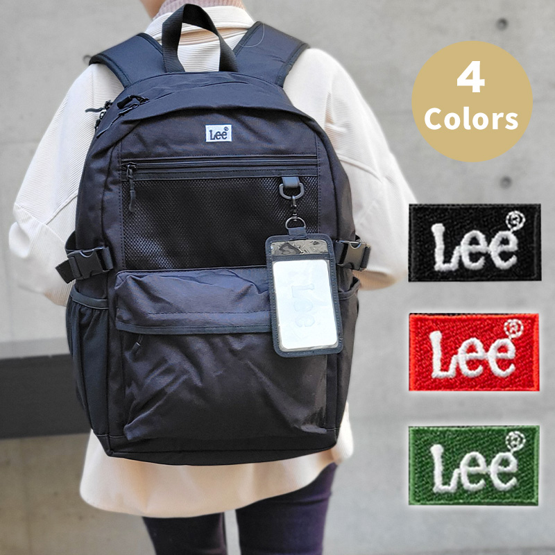 Lee リー リュック リュックサック メンズ レディース 27L 定期入れ 通学 学生 通勤 旅行 Lee（リー） リュック リュックサック メンズ レディース 27L 定期入れ