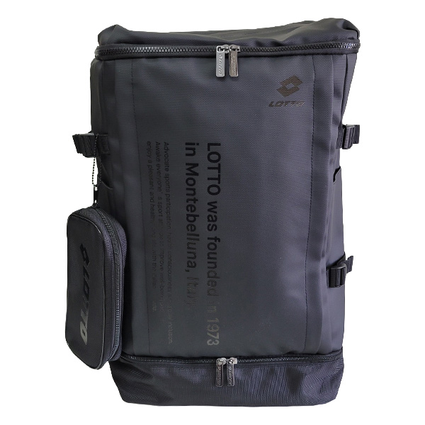LOTTO（ロット） ペンケース付き 2層式 靴入れ トップオープン 41L