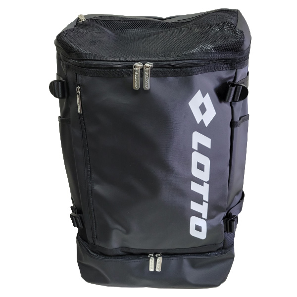 LOTTO（ロット） 2層式 靴入れ トップオープン 40L リュック リュック