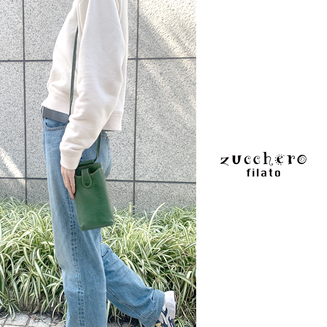 zucchero filato ズッケロフィラート スマホショルダー