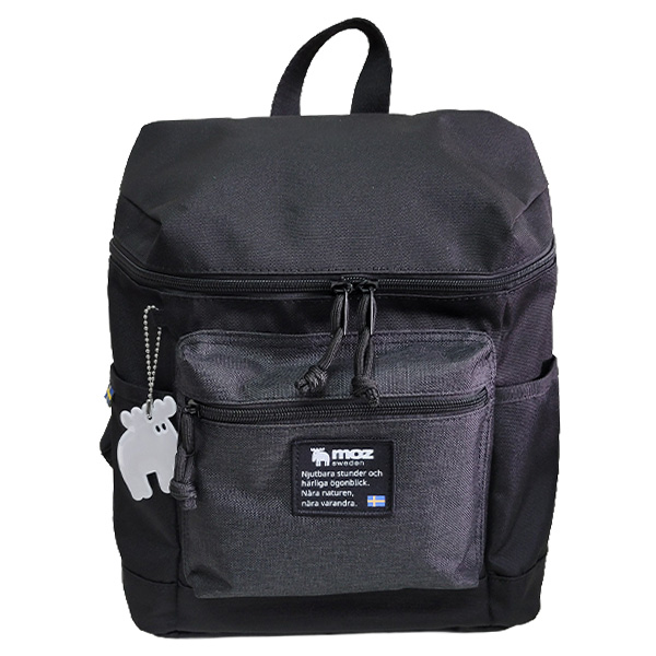 【新品未使用】moz ブラック　ミニリュック moz（モズ） ミニ リュック ミニリュック リュックサック バックパック