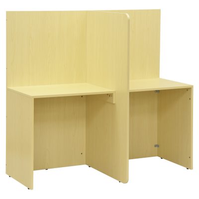 【法人様限定】送料無料 新品 　[PASOシリーズ] T型ブースデスク ナチュラル RFBD-T