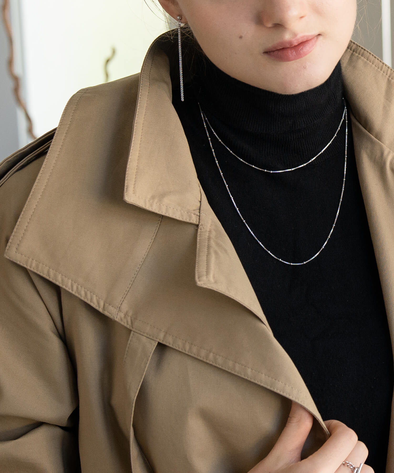 Ops.（オプス） ネックレス silver925 シルバー925 ゴールド 18金