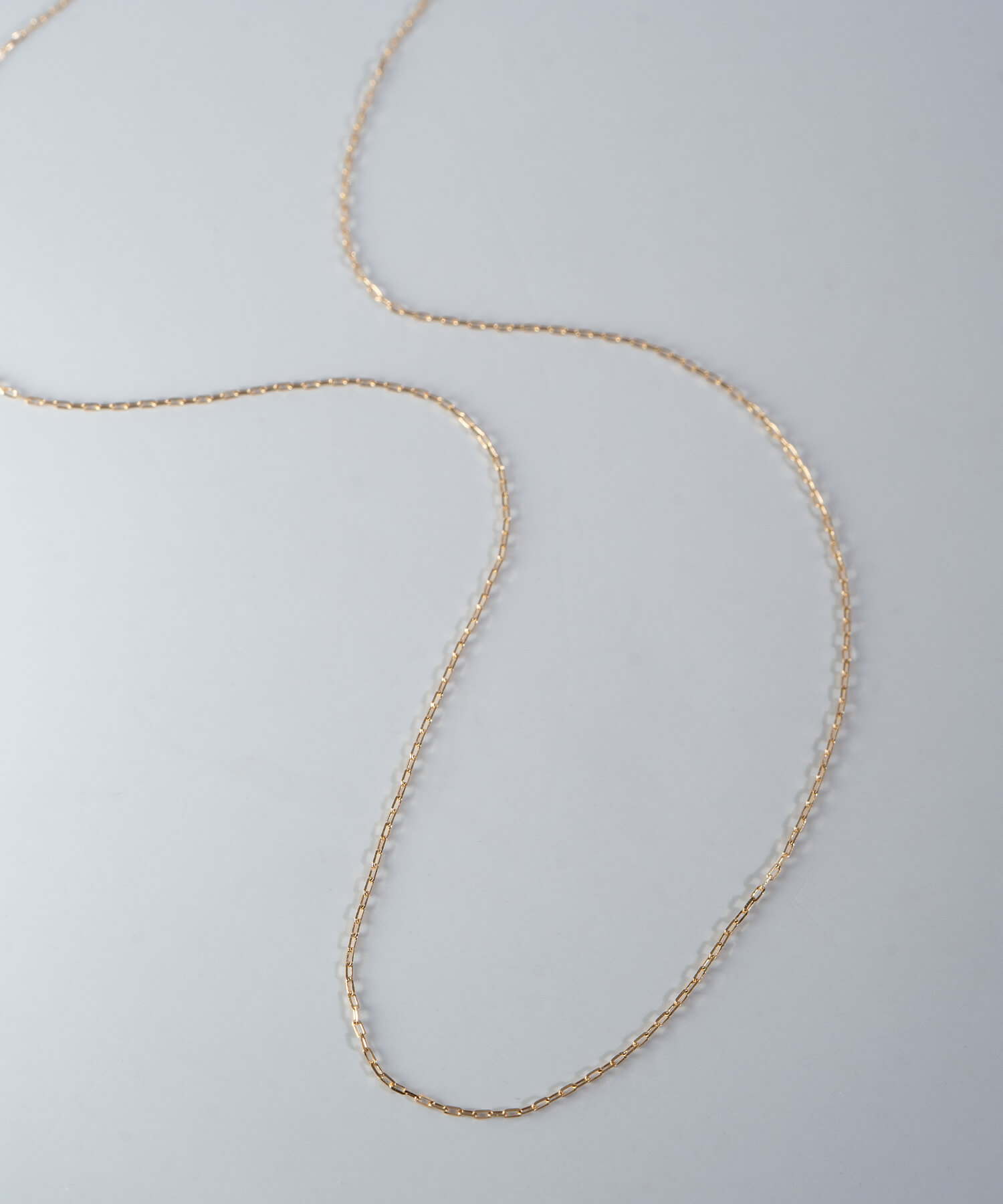 Ops.（オプス） ネックレス チェーン だけ 18金 レディース 40cm
