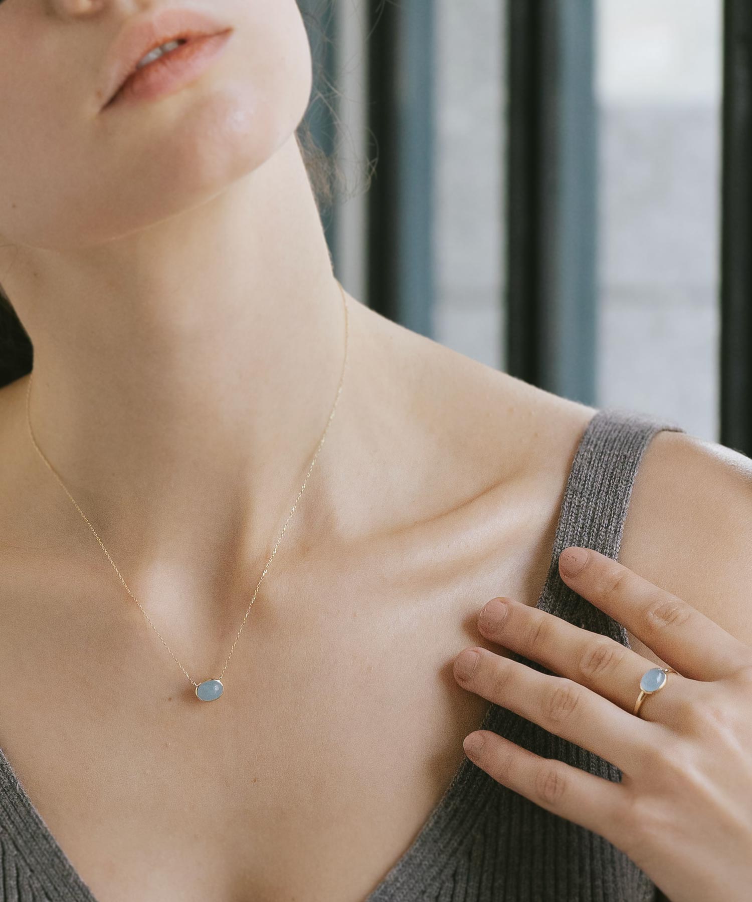 フランボワーズ様 agete silver k10ミルキーアクアマリン リング ミルキーアクアマリン リング – Fruitsjolie