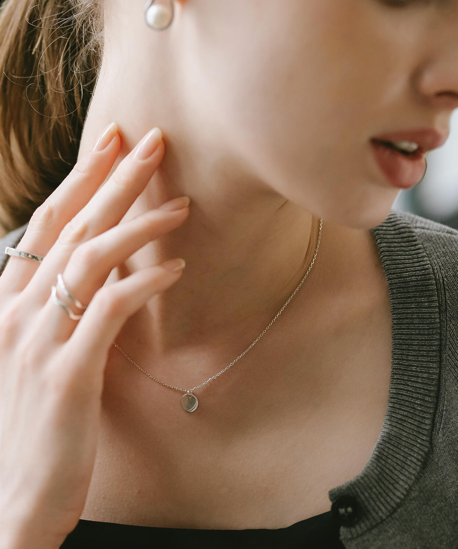 Ops.（オプス） 爆買 ネックレス silver925 シルバー925 18金 18k