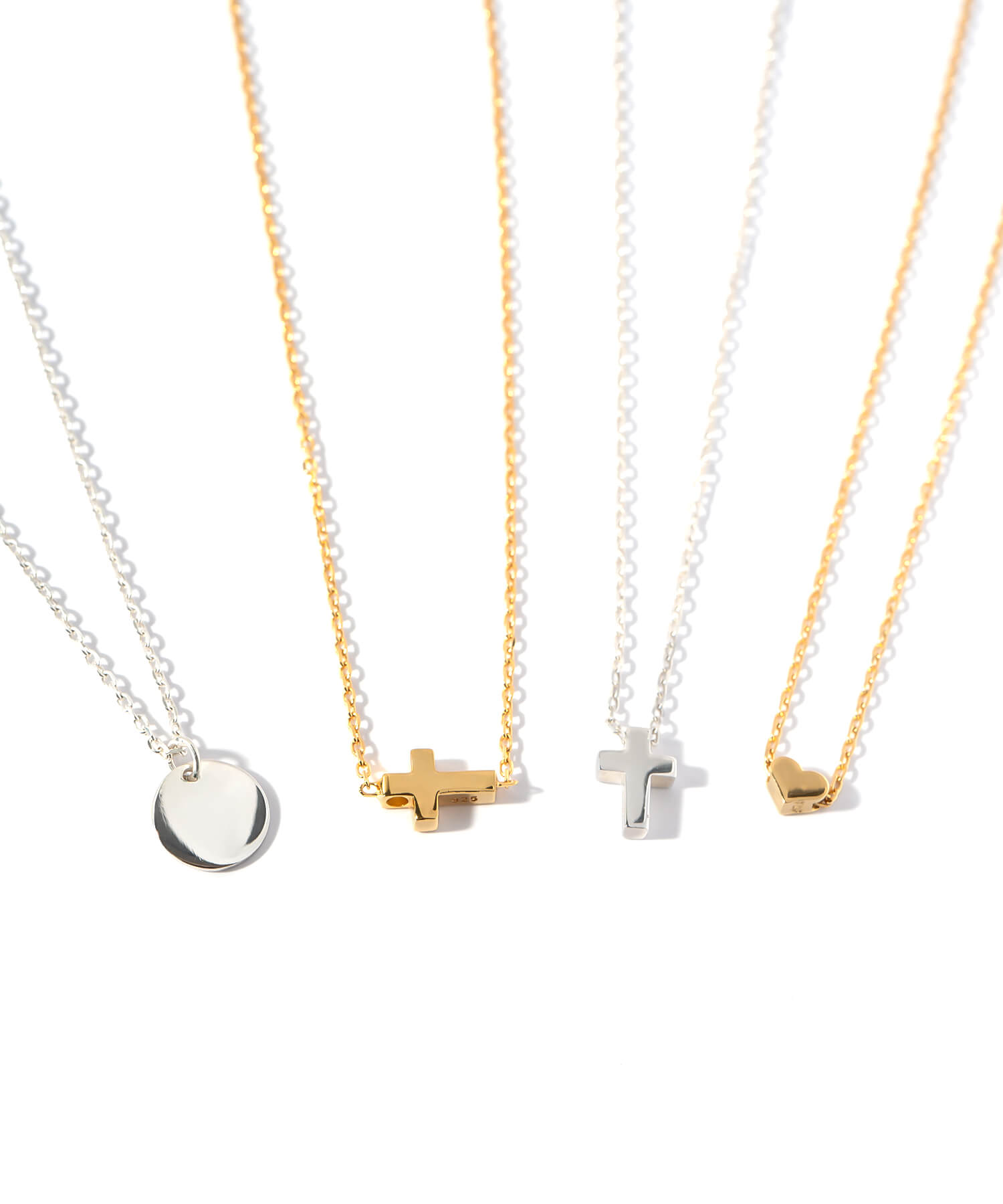 Ops. ネックレス silver925 シルバー925 18金 18k ゴールド