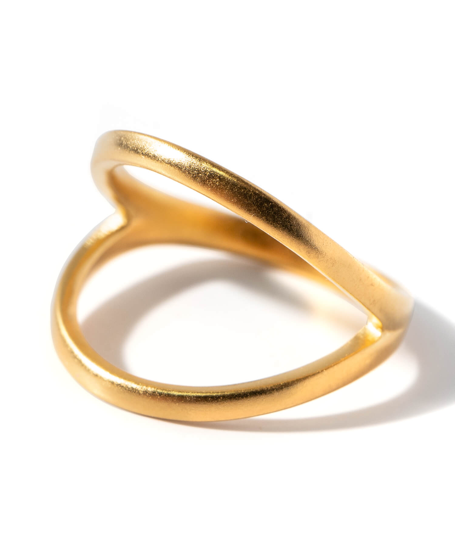 14K ゴールド シンプルリング レディース 指輪 ABBEY MARKET 指輪 リング 14KGF シンプルリング 14金ゴールド