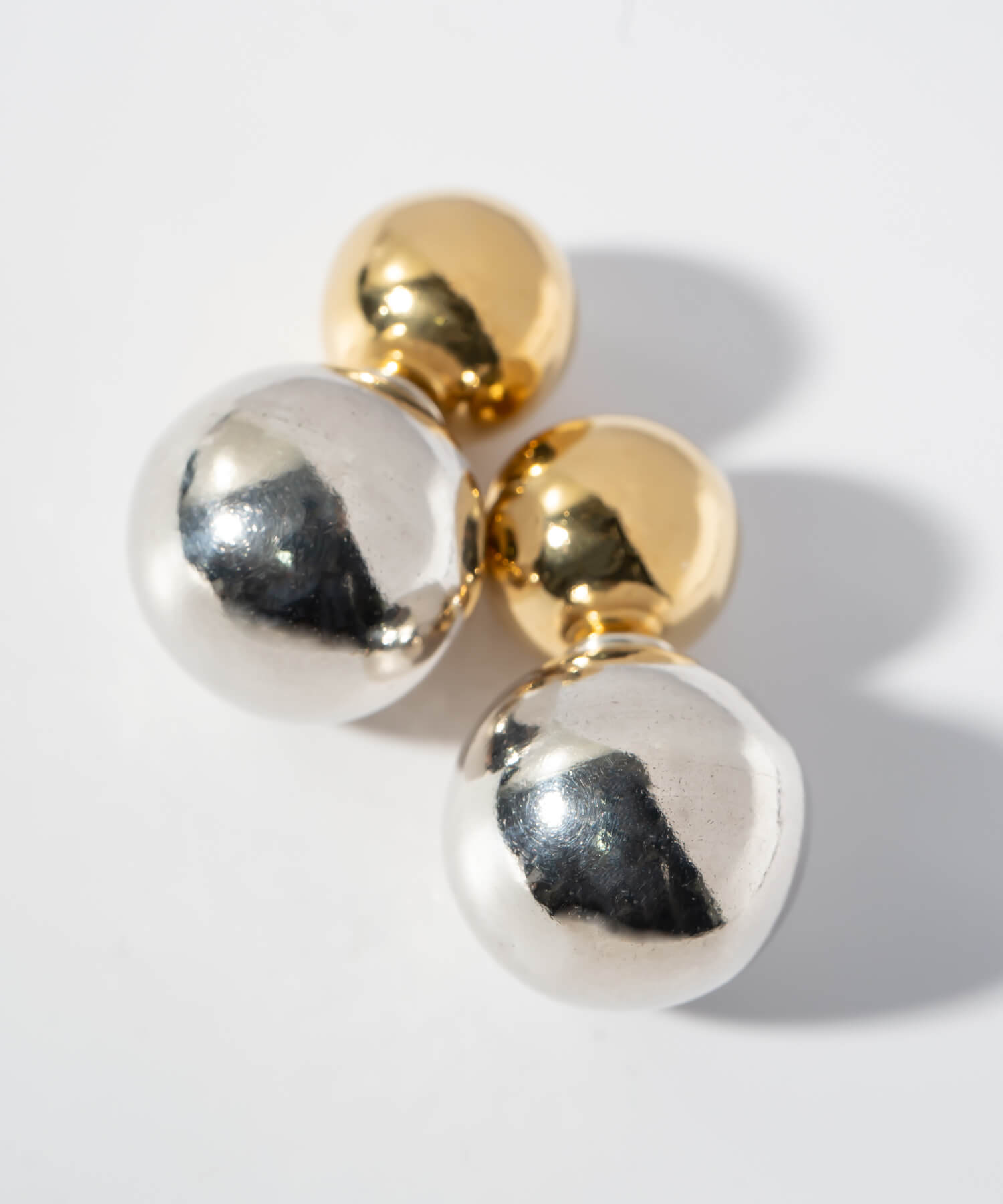 Ops. ピアス silver925 シルバー925 レディース ダブルキャッチ