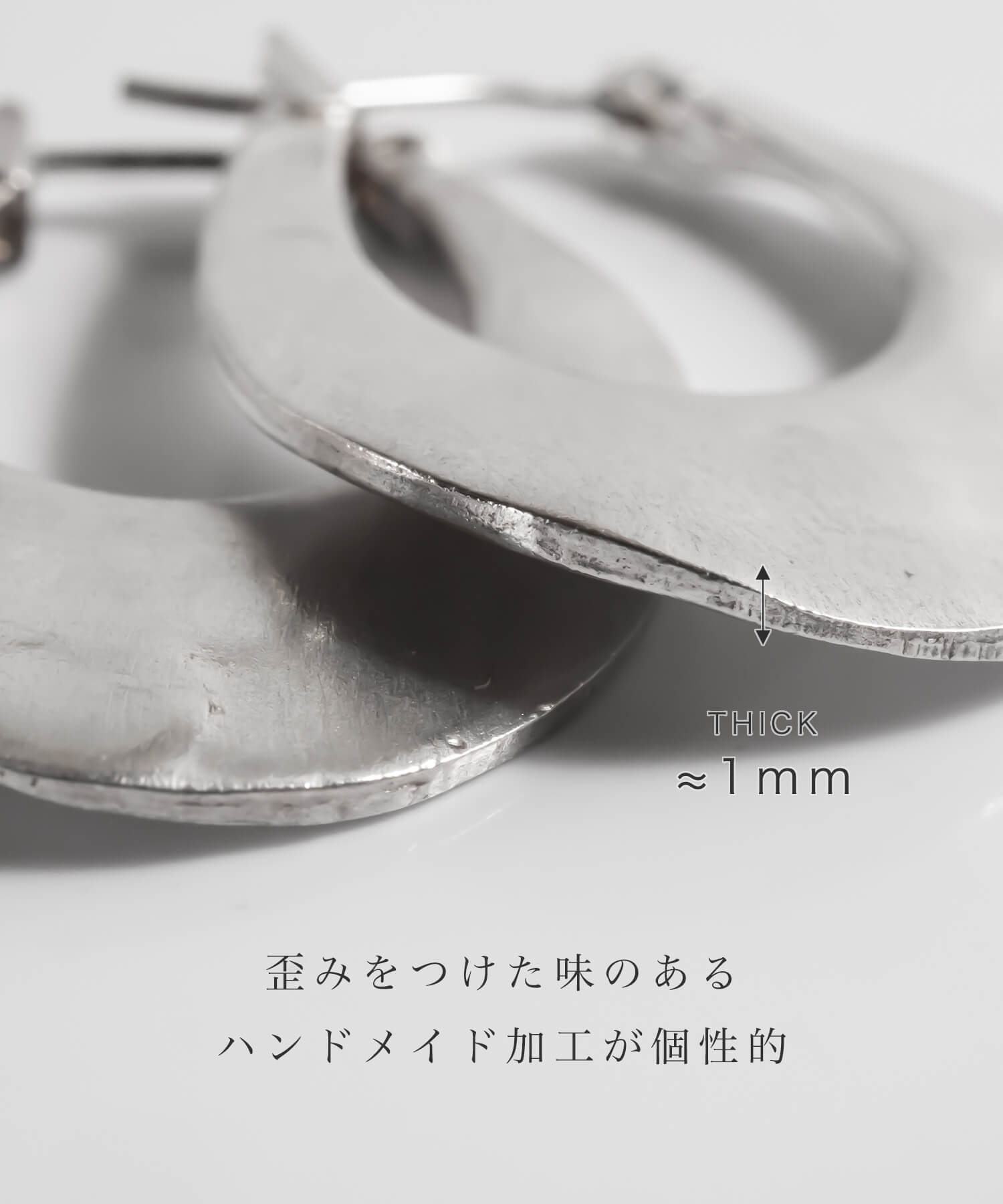 Ops.（オプス） ピアス レディース フープピアス ホースシュー 大ぶり