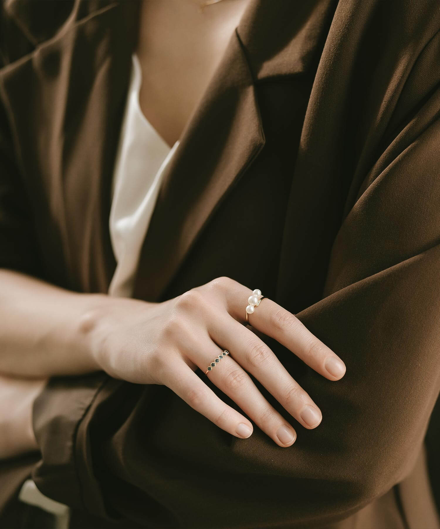 Ops.（オプス） リング 指輪 真珠 パール 淡水 レディース ピンキー