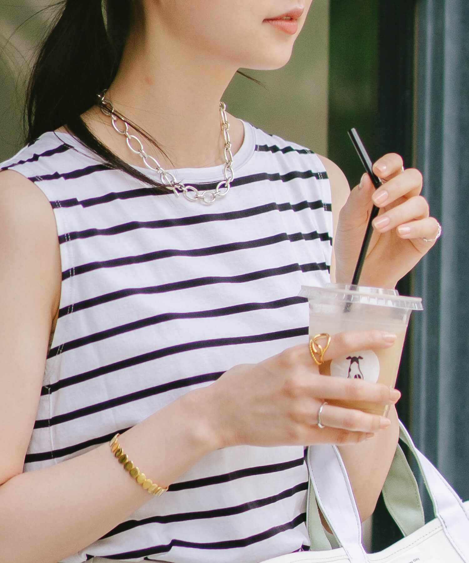 シルバー925 k18 ネックレス チョーカー レディース 銀 銀無垢 ゴールド Ops. ネックレス チェーン チョーカー シルバー925 k18 18金
