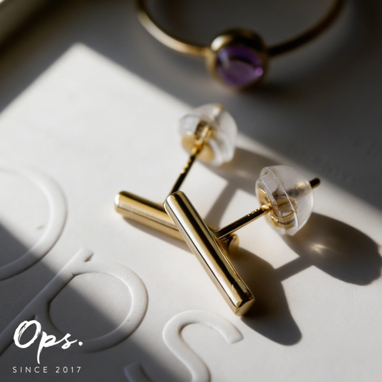 Ops.（オプス） 爆買 ピアス レディース k18 18金 18k ゴールド