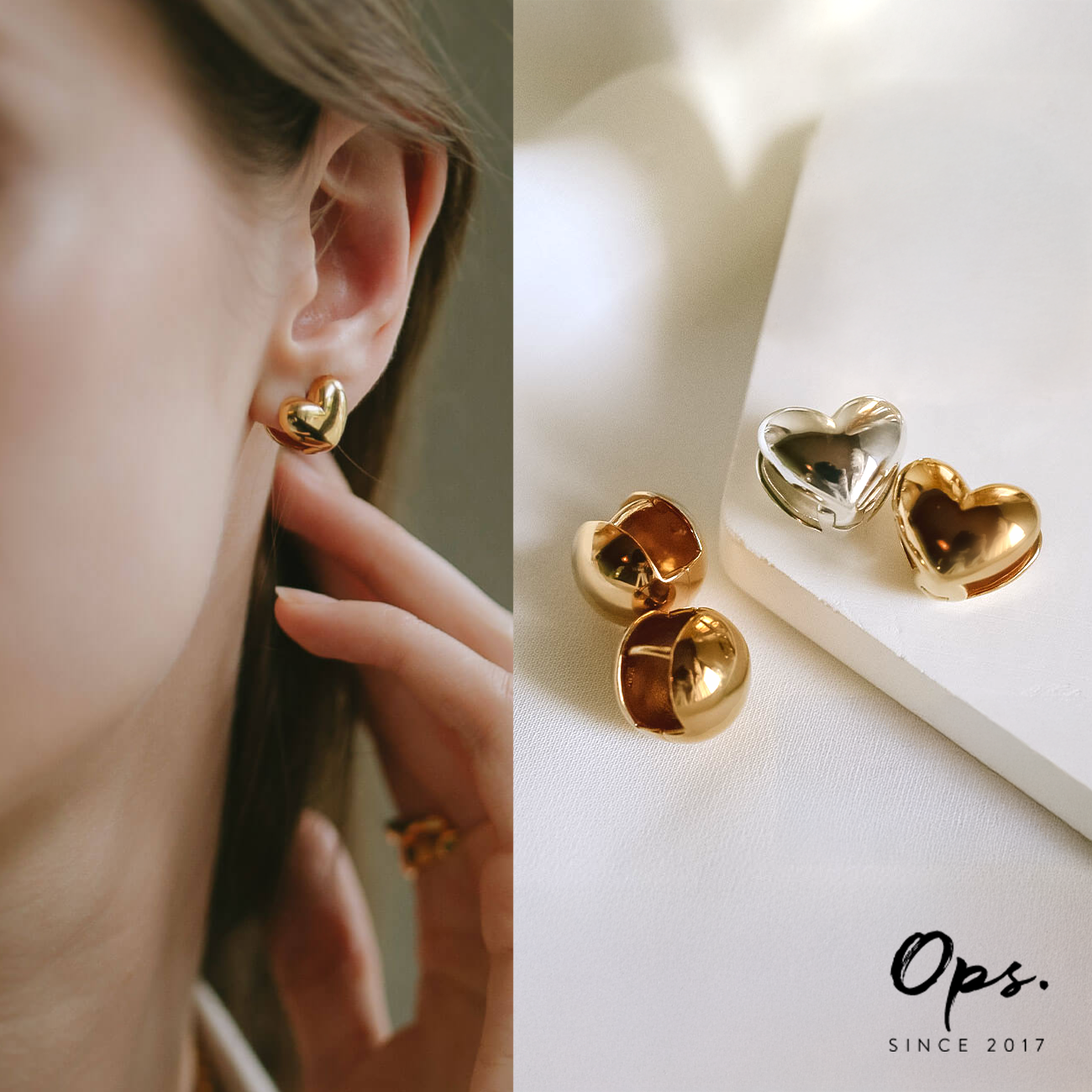 Yahoo! Yahoo!ショッピング(ヤフー ショッピング)ピアス 18金 18k ゴールド シルバー925 silver925 レディース ハート アレルギー対応 ボール 上品 小さめ プレゼント ギフト 誕生日 お祝い palourde パルルド