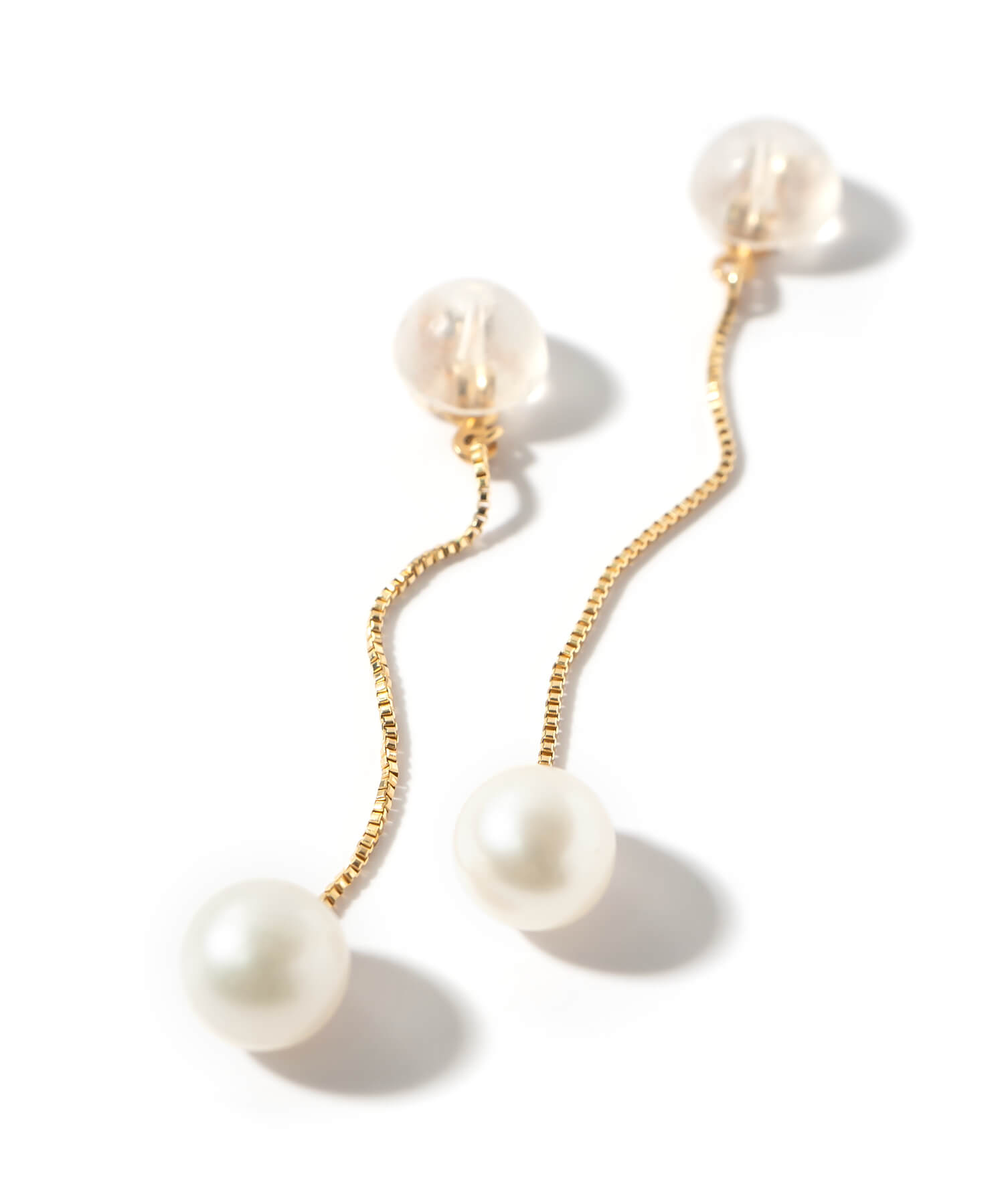 Ops.（オプス） ピアス レディース K10 淡水パール 真珠 ピアス