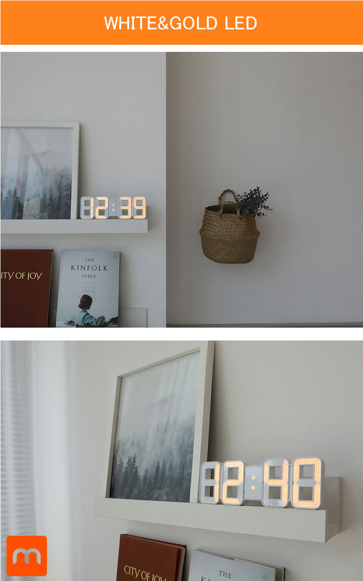 即納】ムアス LED時計 MOOAS 正規販売店 PURE MINI LED WALL CLOCK