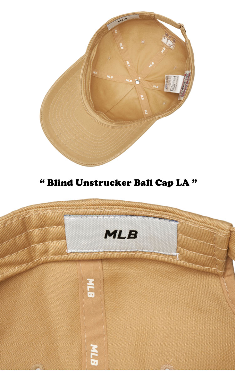 エムエルビー キャップ MLB Blind Unstruck Ball Cap LA ブラインド