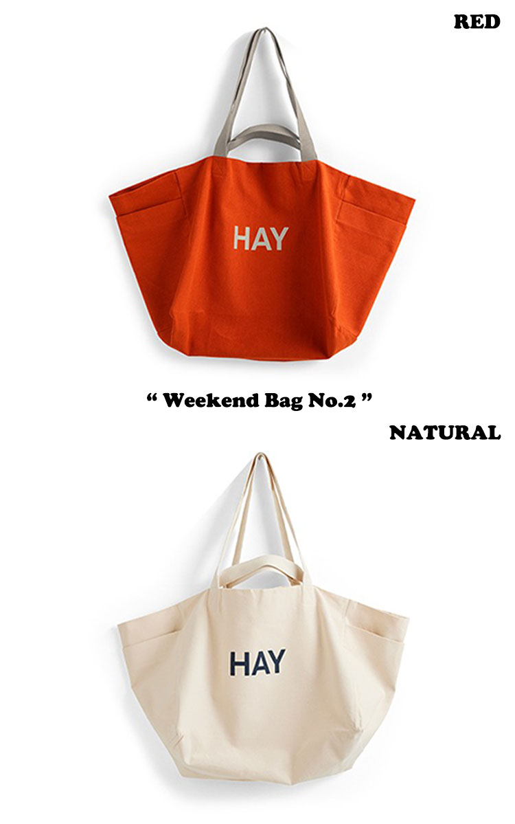 ヘイ ショッパーバッグ HAY メンズ レディース Weekend Bag No.2 ウイークエンド バッグ No.2 全7色  AB385-A682/A684/A751/A865/A992/B091/B629 バッグ