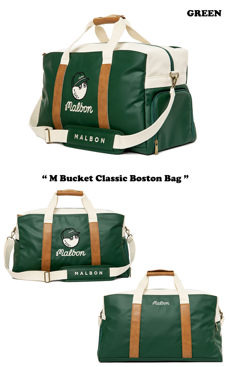マルボン ゴルフ ボストンバック MALBON GOLF メンズ M BUCKET CLASSIC