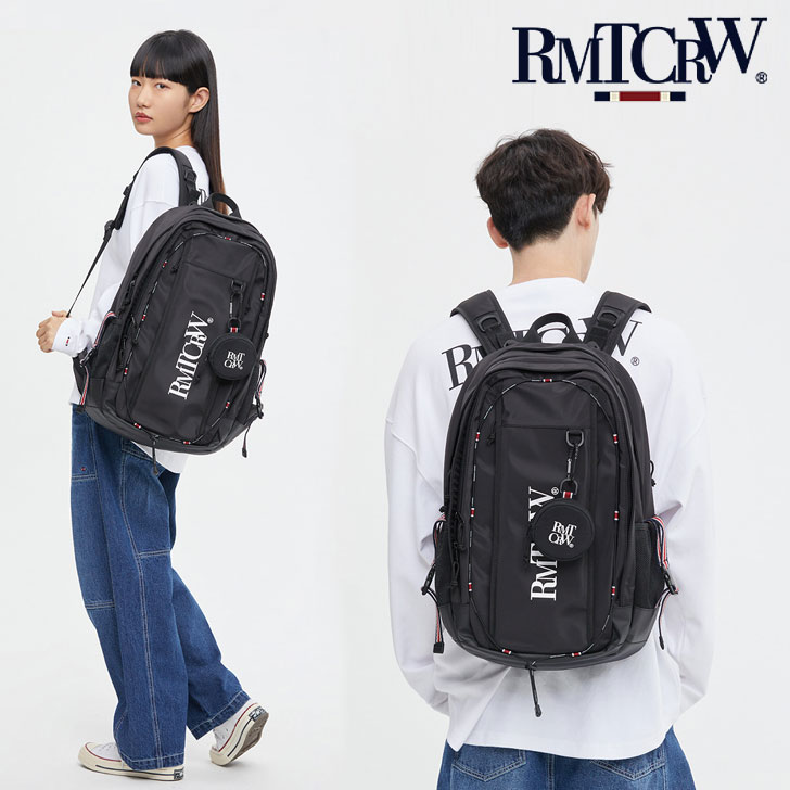 ロマンティッククラウン リュック ROMANTIC CROWN メンズ レディース RECENT LOGO BACKPACK リーセント ロゴ  バックパック BLACK ブラック 22RCFWGBPU001 バッグ