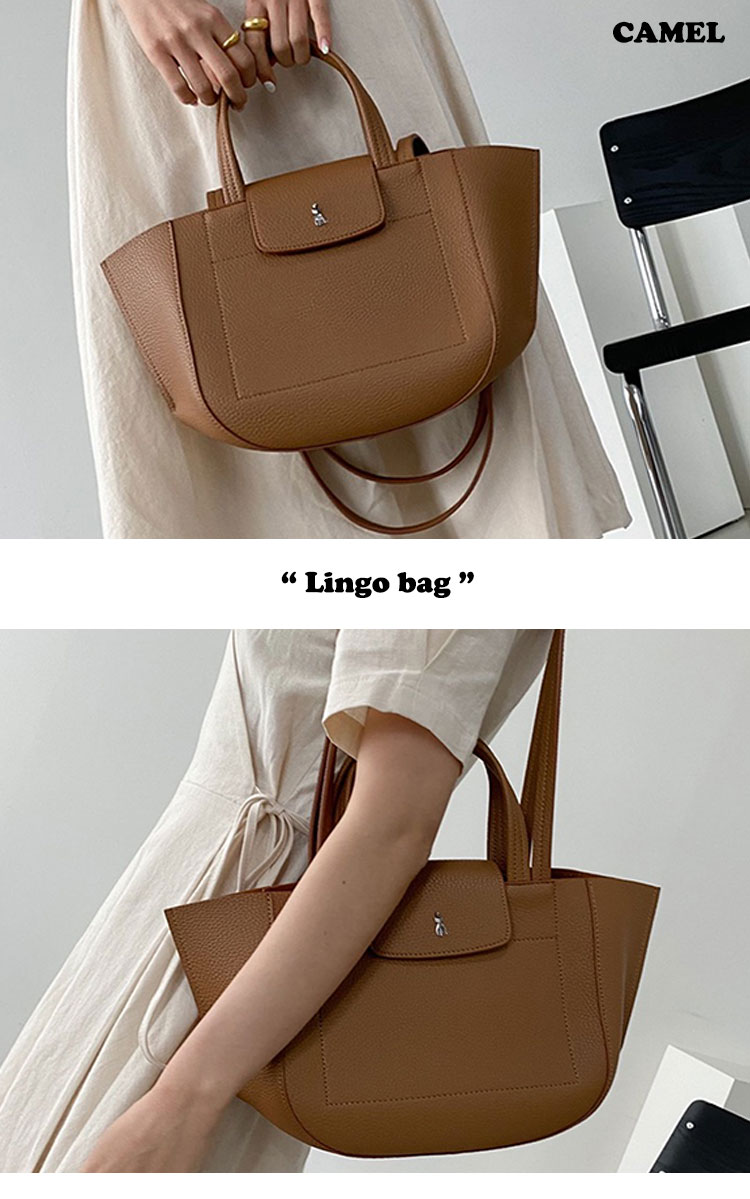 アリー ショルダーバッグ THE ALLY 正規販売店 Lingo bag リンゴバッグ BLACK BEIGE IVORY CAMEL オフィスバッグ 女性用バッグ バッグ｜option｜05