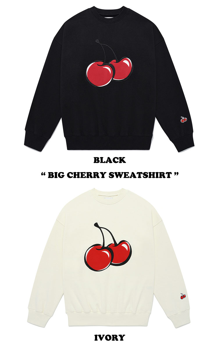 キルシー トレーナー KIRSH 正規販売店 BIG CHERRY SWEATSHIRT ビッグ