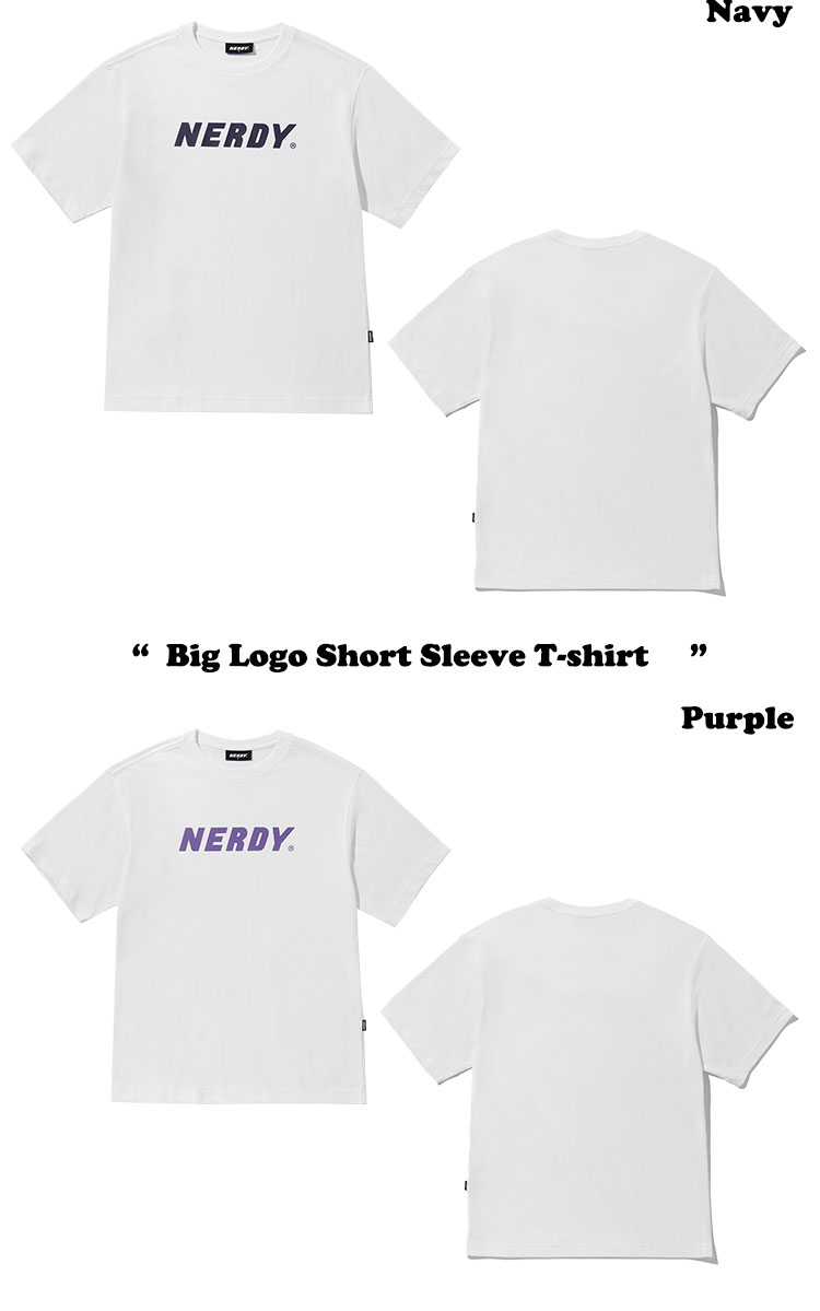 ノルディ 半袖Tシャツ NERDY Big Logo Short Sleeve T-shirt ビッグ ロゴ ショート スリーブ Tシャツ 全4色 PNES23KG1207/10/16/17 半袖 ウェア｜option｜02