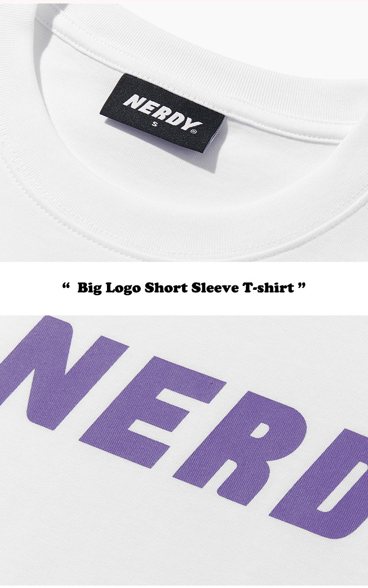 ノルディ 半袖Tシャツ NERDY Big Logo Short Sleeve T-shirt ビッグ ロゴ ショート スリーブ Tシャツ 全4色 PNES23KG1207/10/16/17 半袖 ウェア｜option｜04
