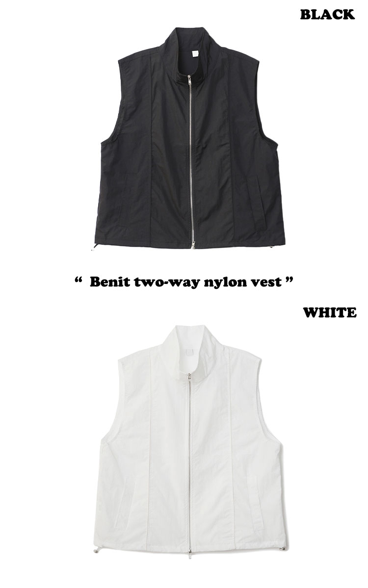 サティーズ ベスト SATIIIZ 正規販売店 Benit two-way nylon vest