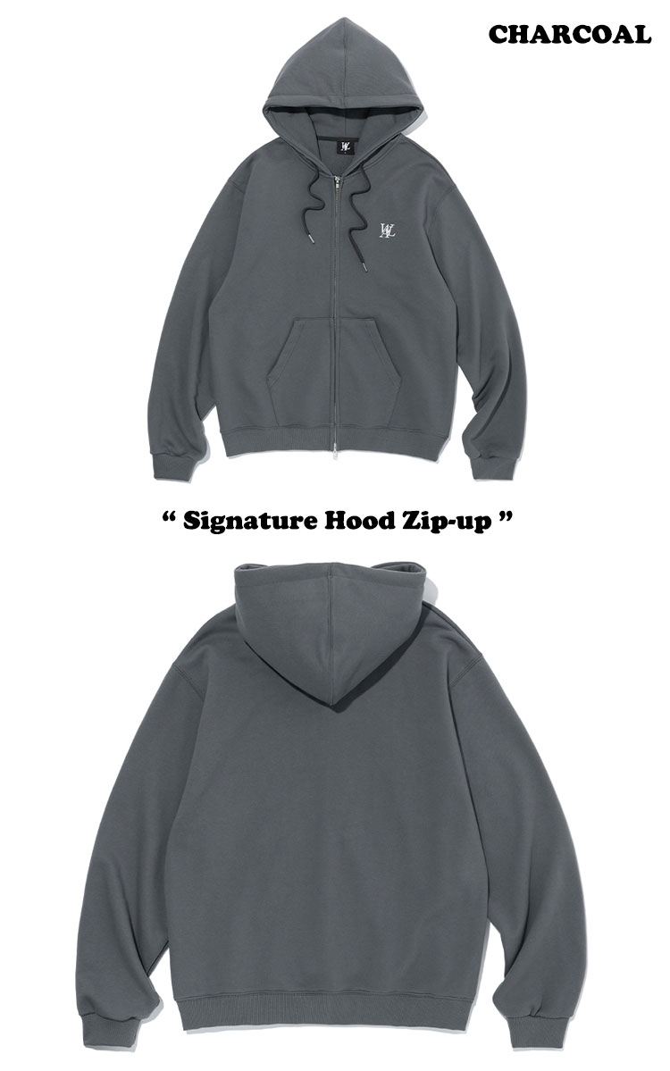 【即納/国内配送】ウアロン パーカ WOOALONG Signature Hood Zip-up シグネチャー フーディー ジップアップ 全4色  SD1DHZ101 ウェア